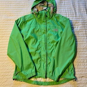 The North Face rain jacket